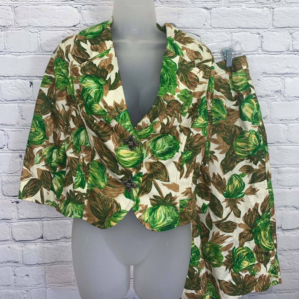 Yoana Baraschi Anthropologie Retro Skirt Suit 10